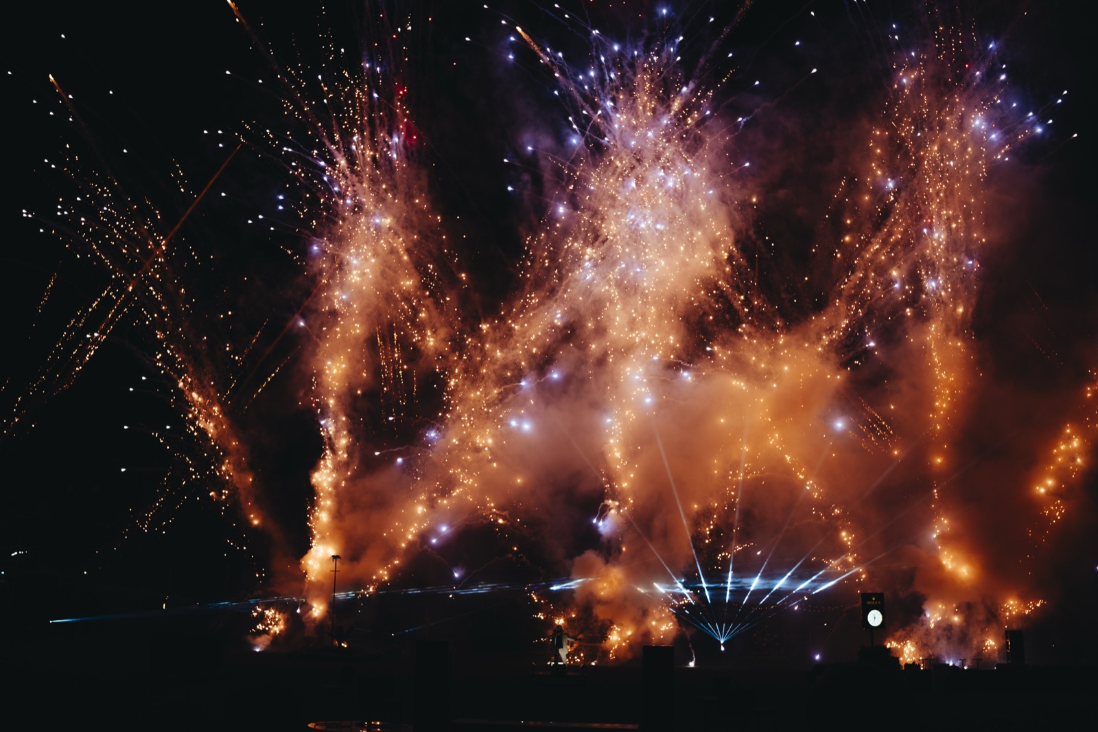 Fireworks at the Brussels Stephex Masters in Wolvertem, 2023